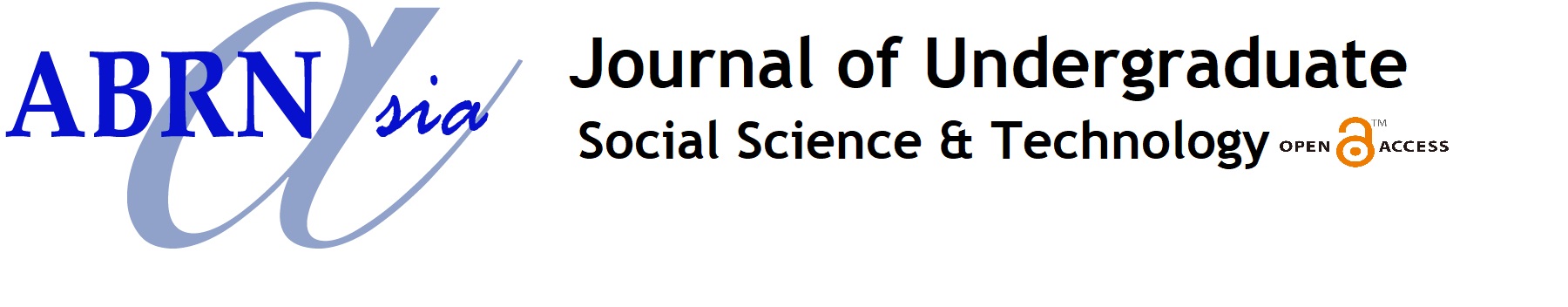 Journal of Undergraduate Social Science and Technology